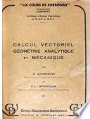 Calcul vectoriel