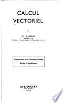 Calcul vectoriel