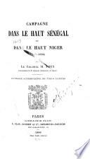 Campagne dans le Haut Sénégal et dans le Haut Niger, 1885-1886