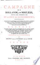Campagne de Hollande en 1672