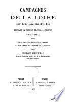 Campagnes de la Loire et de la Sarthe pendant la guerre franco-allemande 1870-1871