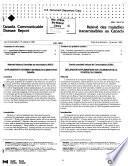 Canada communicable disease report