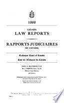 Canada Law Reports