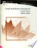 Canada Small Business Financing Act and Small Business Loans Act, Annual Report