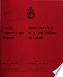 Canada Supreme Court Reports