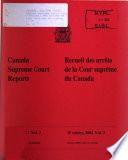 Canada Supreme Court Reports
