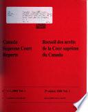 Canada Supreme Court Reports