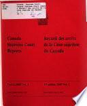 Canada Supreme Court Reports