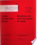 Canada Supreme Court Reports