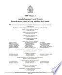 Canada Supreme Court Reports