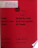 Canada Supreme Court Reports
