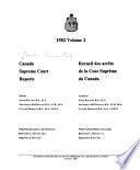 Canada Supreme Court Reports