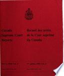 Canada Supreme Court Reports