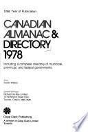 Canadian Almanac and Directory