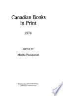 Canadian Books in Print