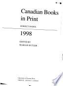 Canadian Books in Print