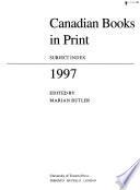 Canadian Books in Print