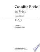 Canadian Books in Print