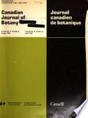 Canadian Journal of Botany