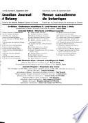 Canadian Journal of Botany