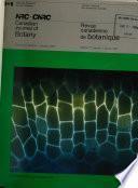 Canadian Journal of Botany