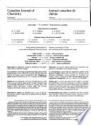 Canadian Journal of Chemistry