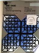 Canadian Journal of Civil Engineering