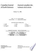 Canadian Journal of Earth Sciences