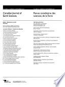 Canadian Journal of Earth Sciences
