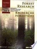 Canadian Journal of Forest Research