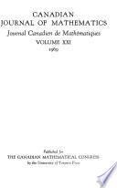 Canadian Journal of Mathematics