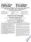 Canadian Journal of Microbiology