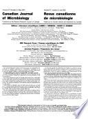 Canadian Journal of Microbiology