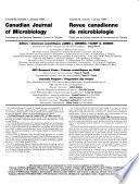 Canadian Journal of Microbiology