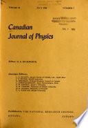 Canadian Journal of Physics