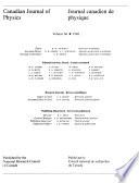 Canadian Journal of Physics