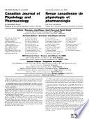 Canadian Journal of Physiology and Pharmacology