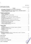 Canadian Journal of Psychiatry