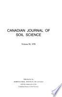 Canadian Journal of Soil Science