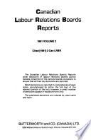 Canadian Labour Relations Boards Reports