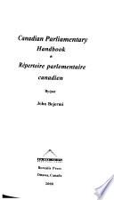 Canadian Parliamentary Handbook