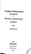 Canadian Parliamentary Handbook