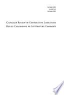 Canadian Review of Comparative Literature