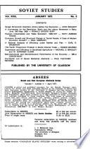 Canadian Slavic Studies