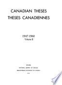 Canadian Theses