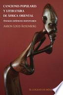 Canciones populares y literatura de África Oriental