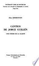 Cántico de Jorge Guillén