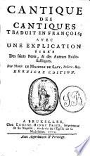 Canticum canticorum franz