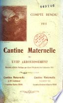 Cantine maternelle du XVIIIe arrondissement