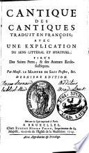 Cantique des cantiques